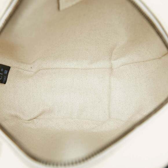 GUCCI Authentic Black Leather GG Marmont Shoulder Bag - Picture 6 of 9